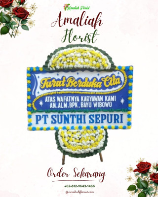 Papan Bunga Duka di Selorejo