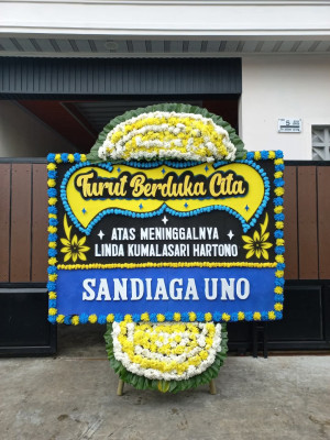Papan Bunga Duka di Selorejo